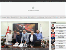 Tablet Screenshot of dinarhaberleri.com